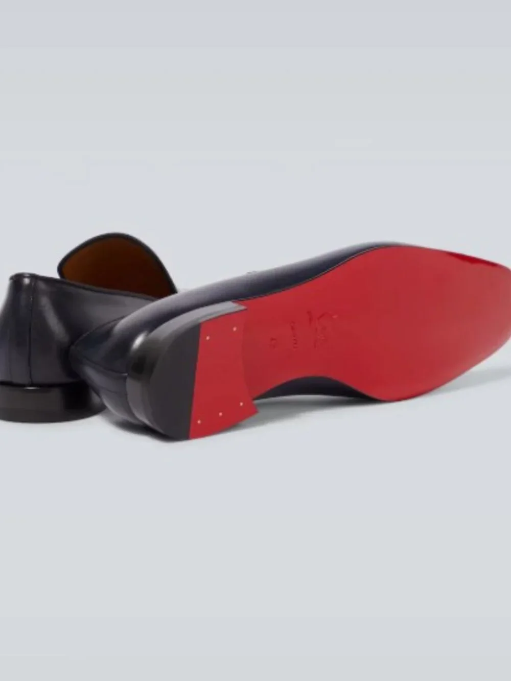 Christian Louboutin Dandelion Flat - Navy - Size EU 45 / US 12